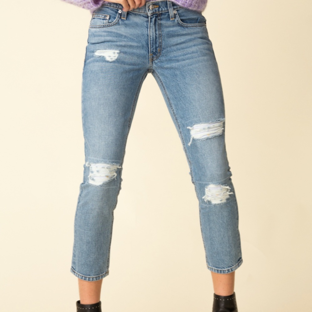 NWT Derek Lam Mid-Rise Girlfriend Denim- Size 29